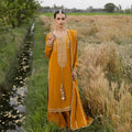 3- Piece Embroidered Raw Silk Suit