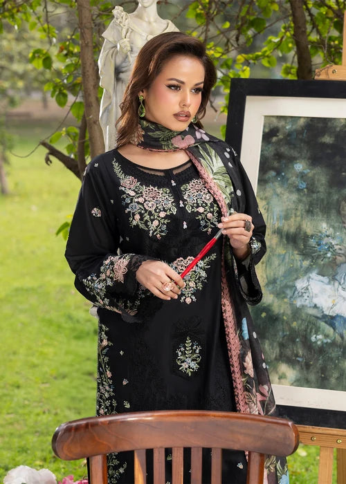 3- Piece Embroidered Lawn Suit
