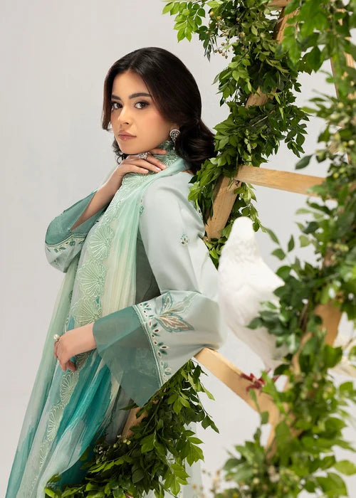 3- Piece Embroidered Lawn Suit