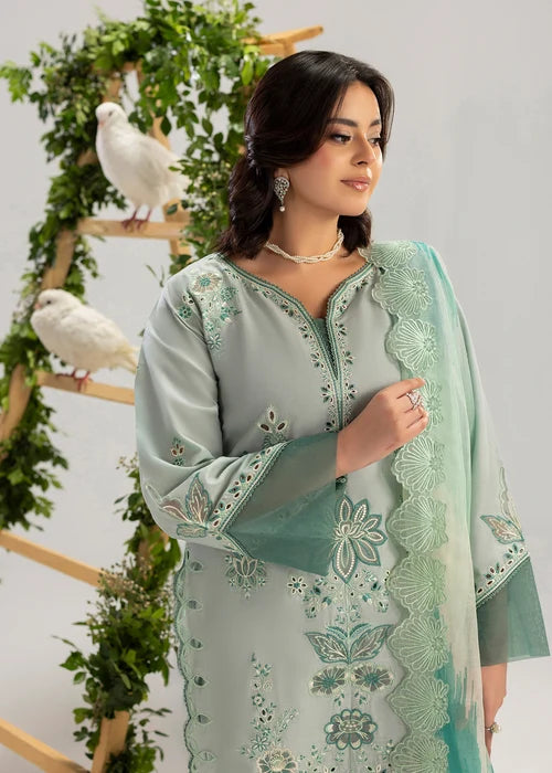 3- Piece Embroidered Lawn Suit