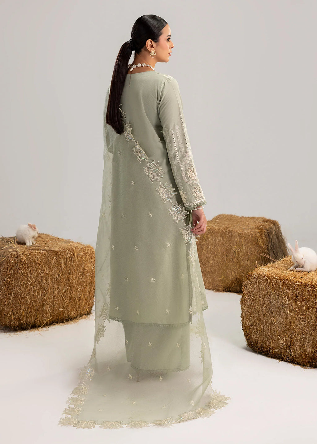 3- Peice Embroidered Lawn Suit