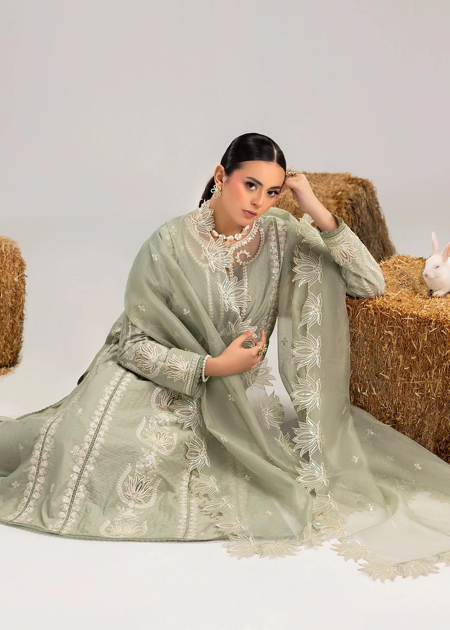3- Peice Embroidered Lawn Suit