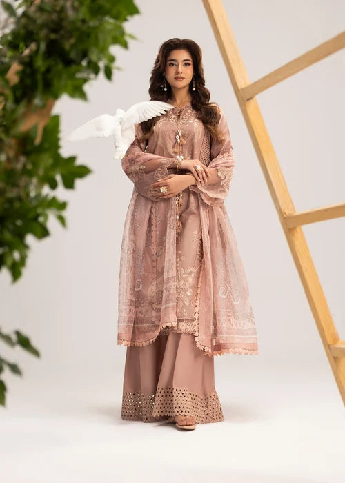 3- Piece embroidered Lawn Suit.