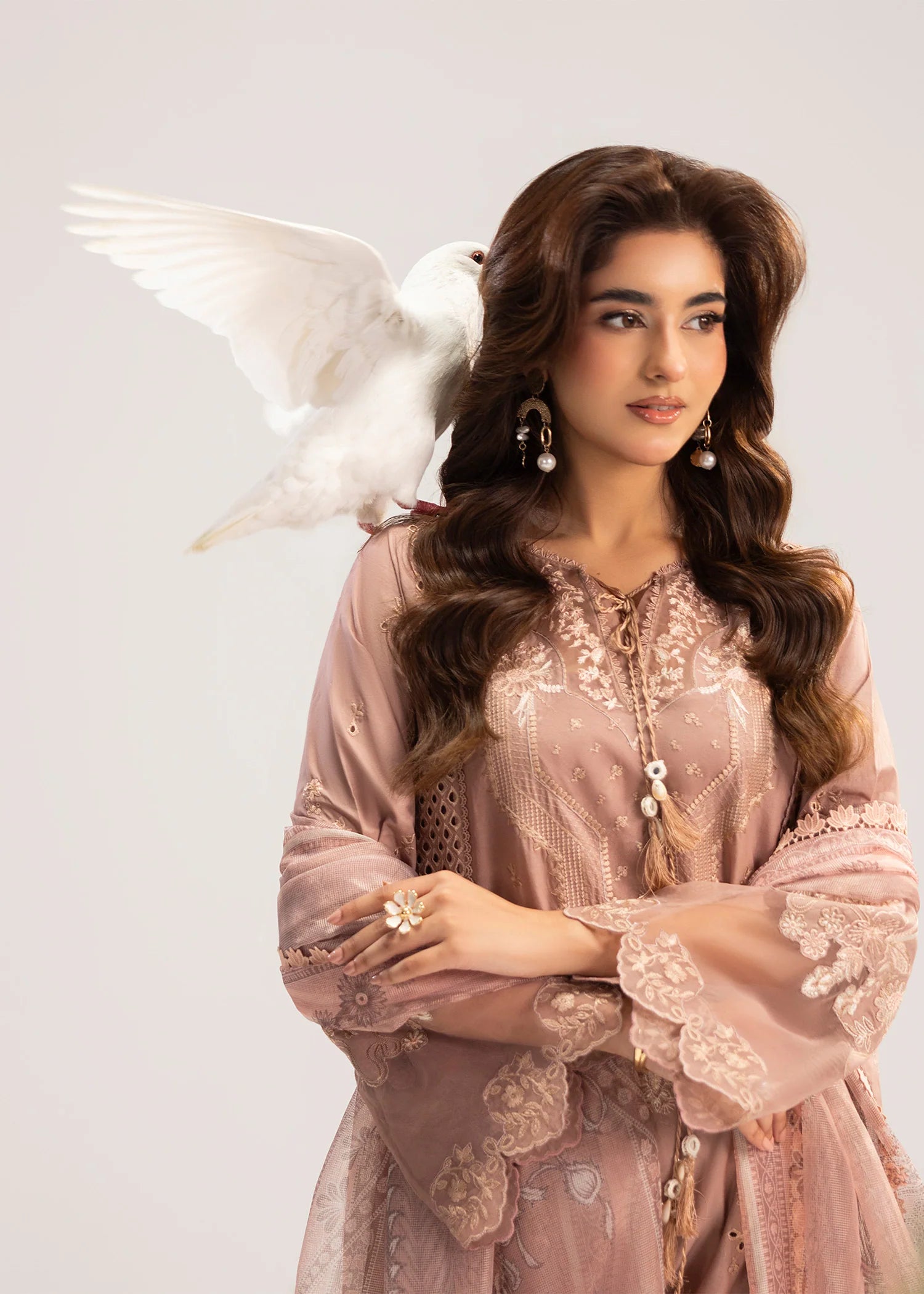 3- Piece embroidered Lawn Suit.