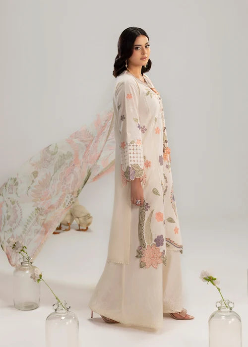 3- Piece Embroidered Lawn Suit