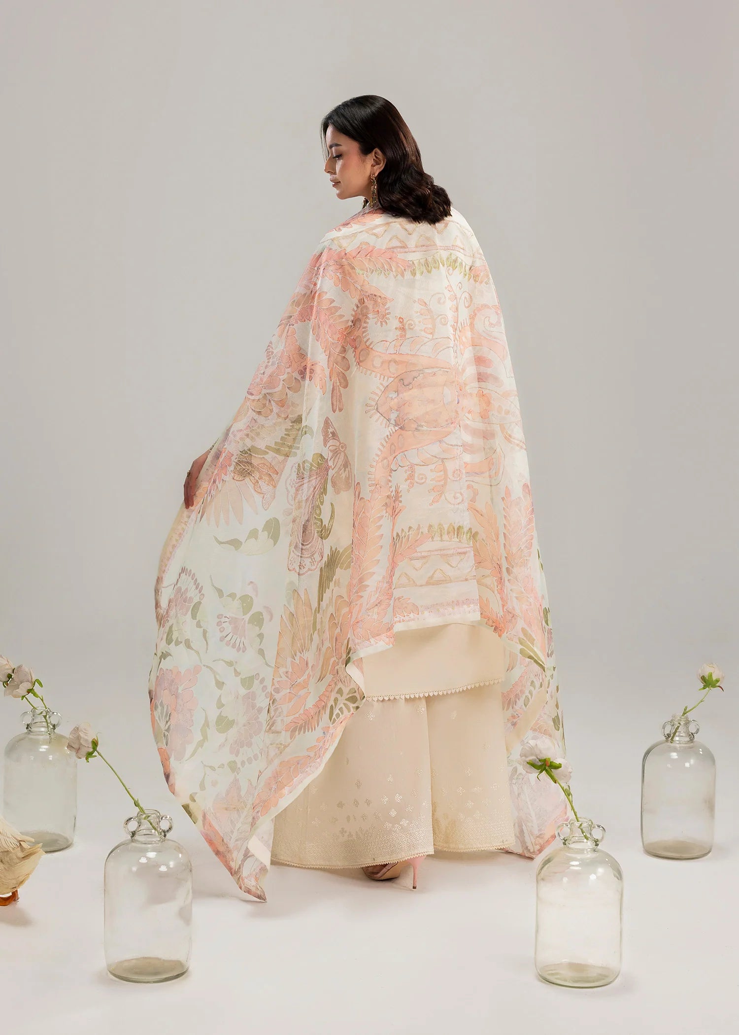 3- Piece Embroidered Lawn Suit