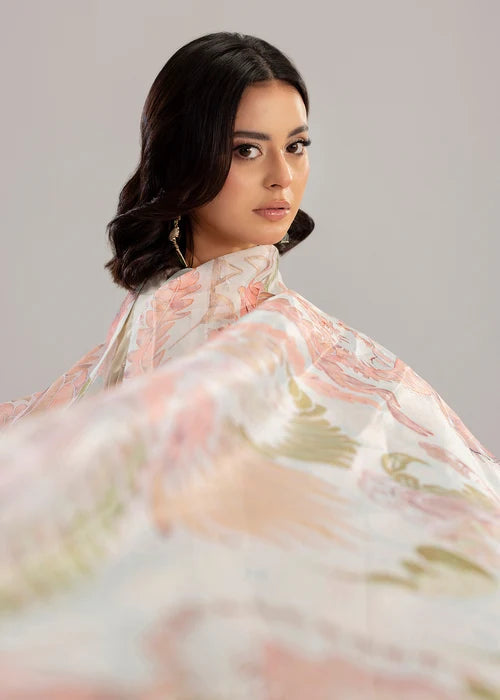 3- Piece Embroidered Lawn Suit