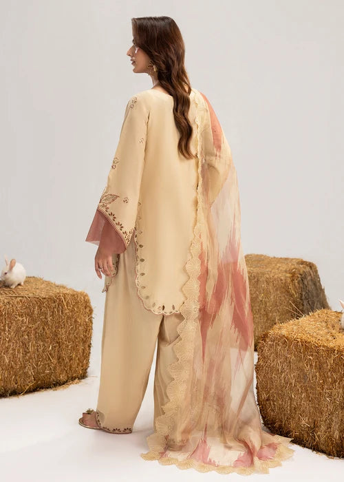 3- Piece Embroidered Lawn Suit