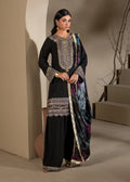 3- Piece Embroidered Raw Silk Suit