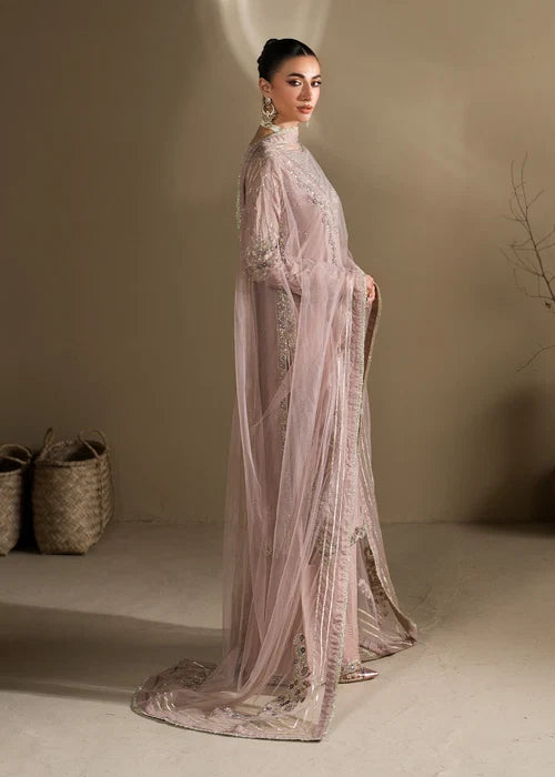 3- Piece Embroidered Raw Silk Suit