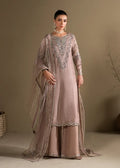 3- Piece Embroidered Raw Silk Suit