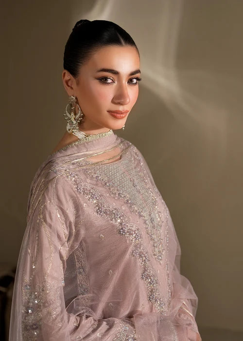 3- Piece Embroidered Raw Silk Suit