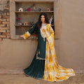 3- Piece Embroidered Raw Silk Suit