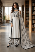 3- Piece Hand paint raw silk dress