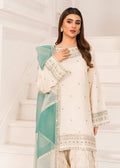 3- Piece Embroidered Raw Silk Suits