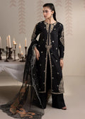 3- Piece Embroidered Raw Silk Suit