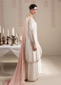 3- Piece Embroidered Raw Silk Suit