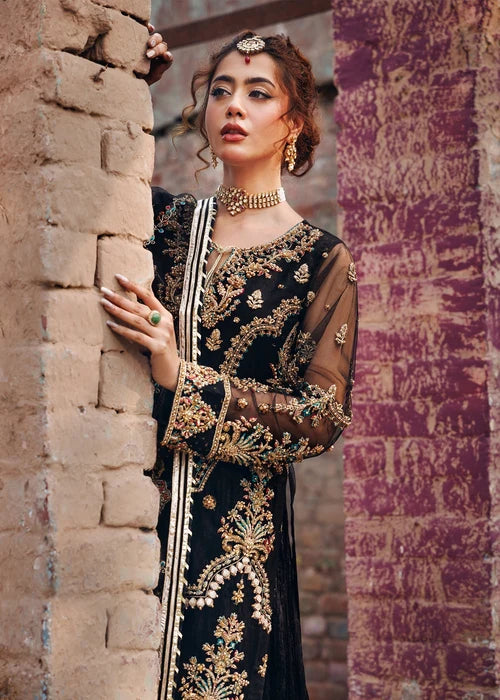 3- Piece Embroidered Organza Maxi