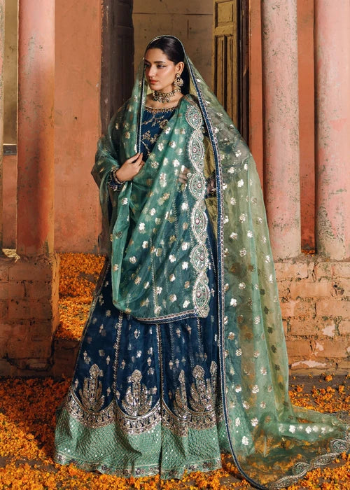 3- Piece Embroidered Organza Maxi