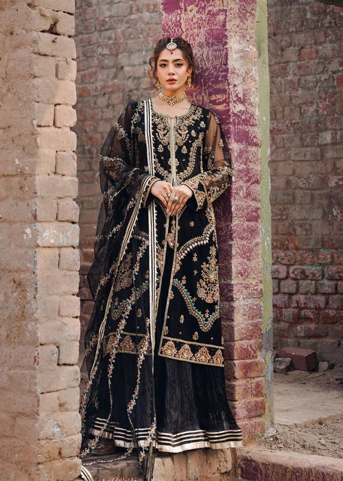3- Piece Embroidered Organza Maxi