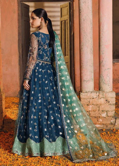 3- Piece Embroidered Organza Maxi