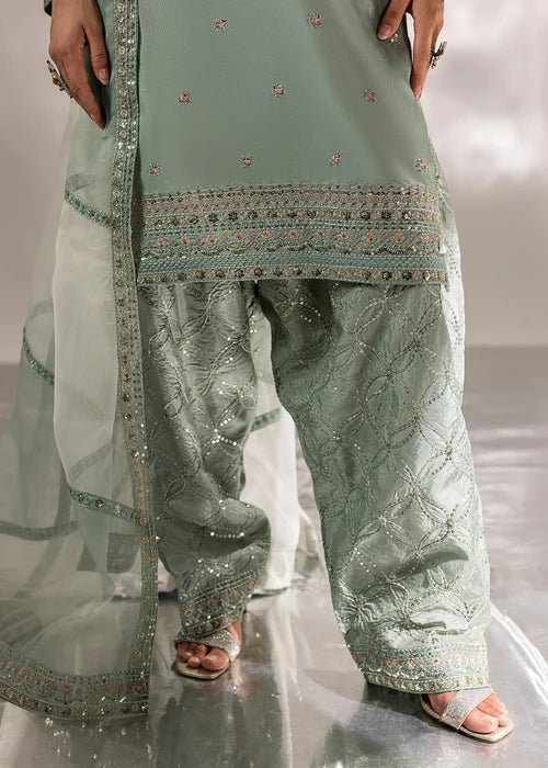 3 - Pieces Embroidered Silk Suit