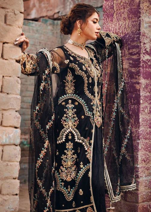 3- Piece Embroidered Organza Maxi