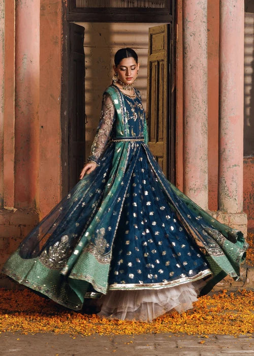 3- Piece Embroidered Organza Maxi